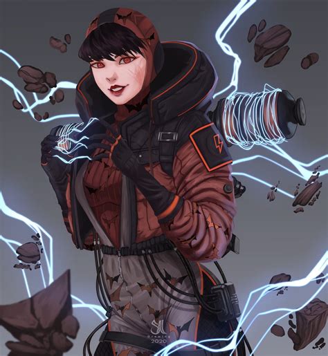 Wattson From Apex Legends Sai Drawing On ArtStation At Https