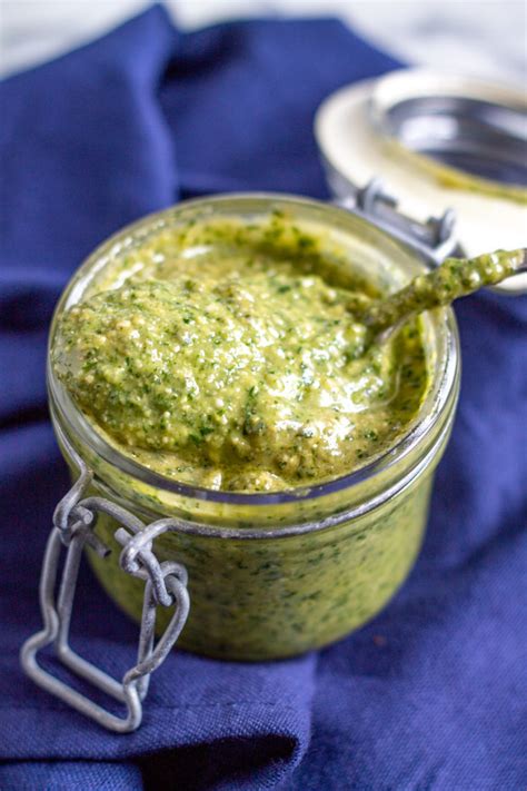 Easy Avocado Pesto 5 Minute Pesto With Avocado And Basil