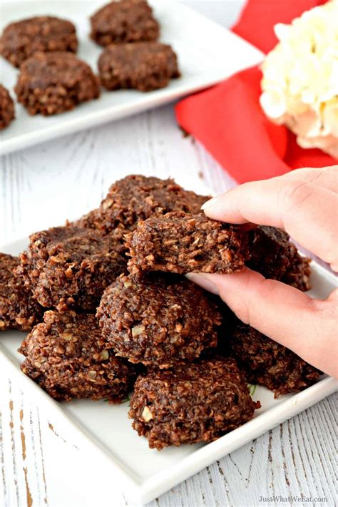 No Bake Cookies Gluten Free Vegan And Refined Sugar Free