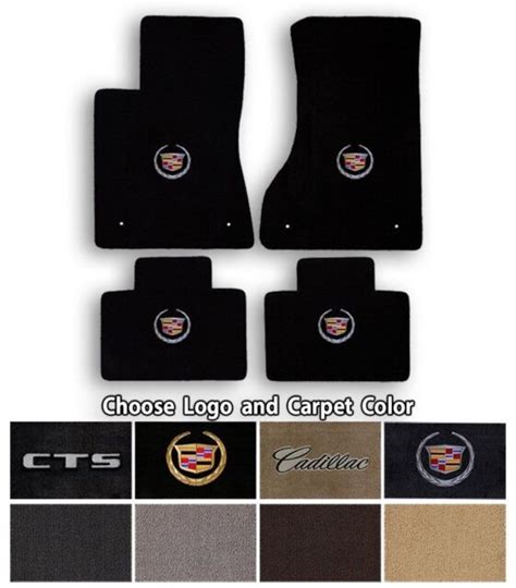 Cadillac Cts 4pc Classic Loop Carpet Floor Mats Choice Of Carpet Color