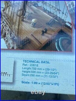 Artesana Latina Hermione LaFayette Wooden Ship Model Kit High End Classic Model Kits Ships