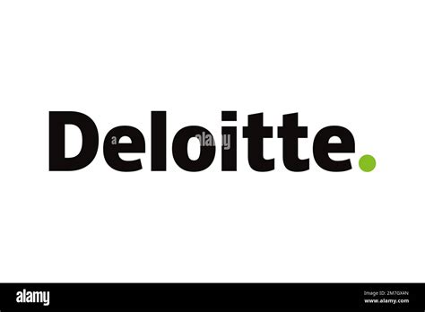 Deloitte, Logo, White background Stock Photo - Alamy