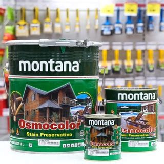 Osmocolor Stain Verniz Montana 3 6 Litros CASTANHO UV DECK Shopee Brasil