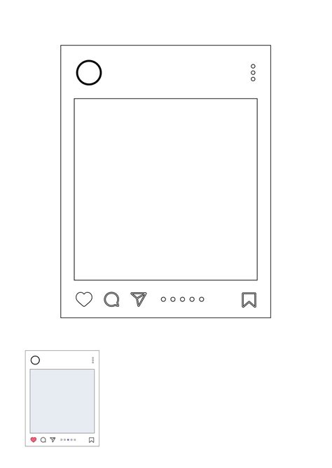 Free Instagram Frame Template Download In Word Pdf Illustrator