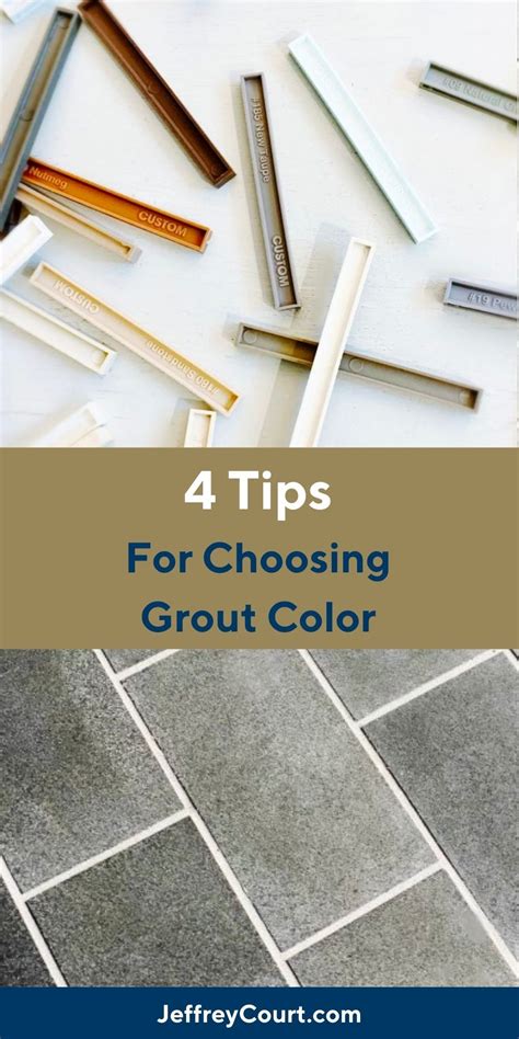 You Have The Perfect Tile But What Color Grout Should Go With It Let