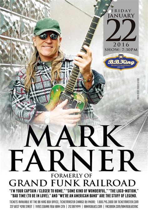 Mark Farner Formerly Of Grand Funk Railroad Grand Funk