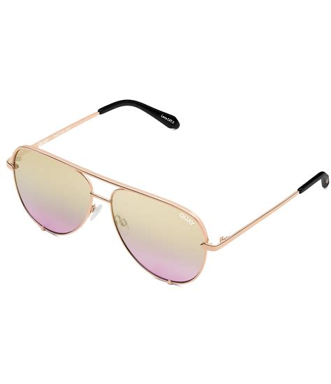 Quay Australia Unisex High Key Extra Large 56mm Gradient Aviator