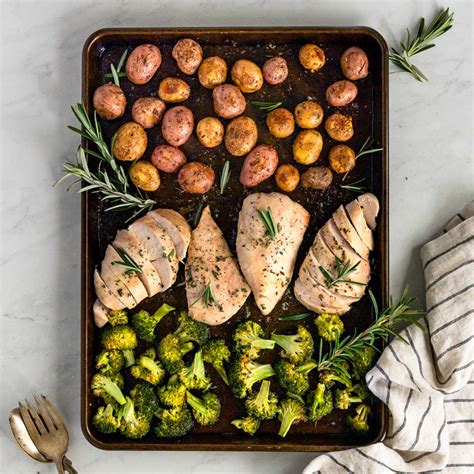 Sheet Pan Rosemary Chicken And Potatoes Alexia