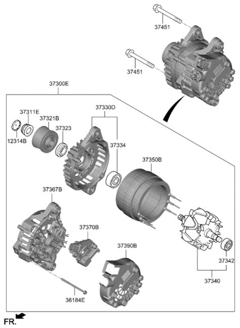 Alternator Kia Sportage Gas