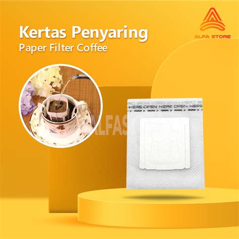 Jual Kertas Saringan Penyaring Kopi Drip Cafe Paper Filter Coffee