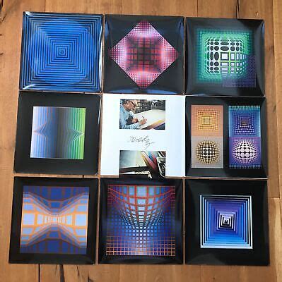 Structures Universelles De L Octogone Vasarely Victor Ebay