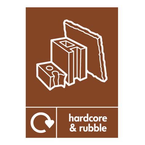 Hardcore Rubble Recycling Sign Air Power Products