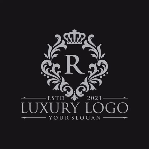 Luxury Logo Monogram Crest Template Design Vector Illustration Royal