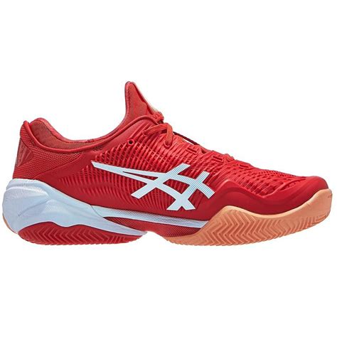 Asics Court Ff Novak Clay Fiery Red White