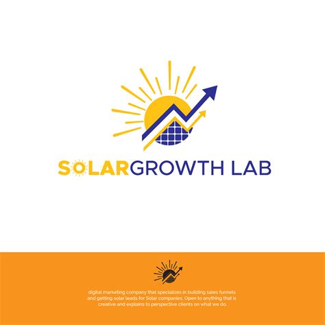 Professional Elegant Solar Energy Logo Design For Solar Growth Labs Email Phone Number