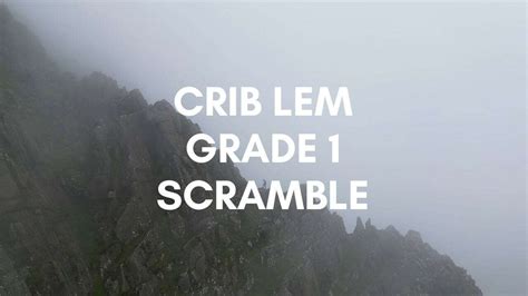 Crib Lem Scramble Llech Ddu Spur What To Expect