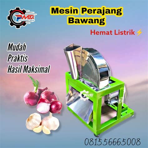 Jual Mesin Perajang Bawang Alat Pemotong Rajang Bawang Merah Putih