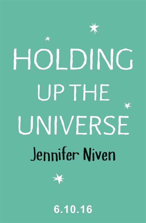 Jennifer Niven Holding Up The Universe 9780141357058 Ebay