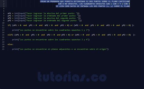 Sentencia If Else Python Planos Opuestos Tutorias Co