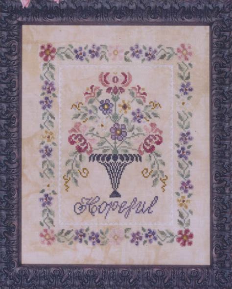 Blooming Bouquets 6 Hopeful By Jeannette Douglas Designs Counted Cross