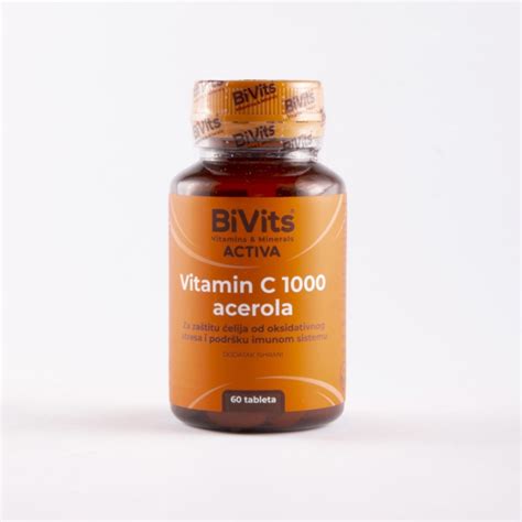 Bivits Activa Vitamin C Acerola Tbl Kom