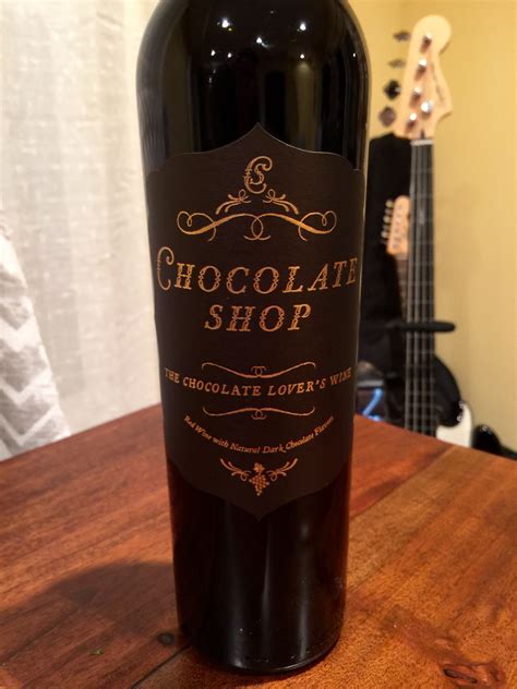 Chocolate Shop - FIrst Pour Wine