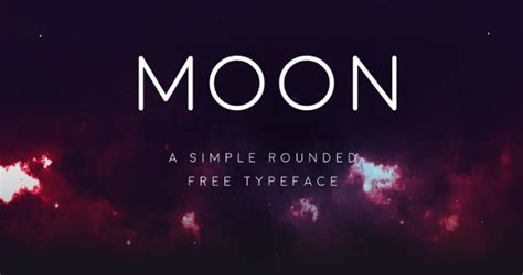 Moon Free Sans Serif Typeface - Engine Templates