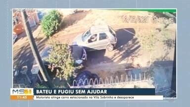 MSTV 1ª Edição Campo Grande Família procura motorista que fugiu