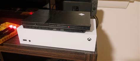 Ps2 Slim Compared To An Xbox Series S Ps2