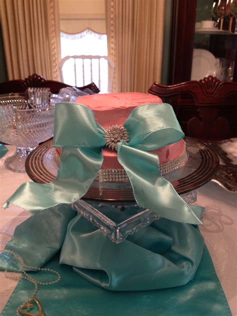 Tiffany And Co Themed Lingerie Shower