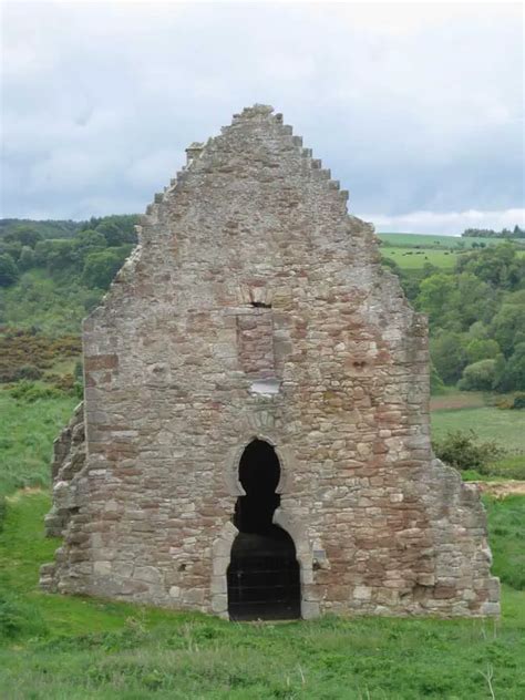 Crichton Castle, Midlothian historic building - design