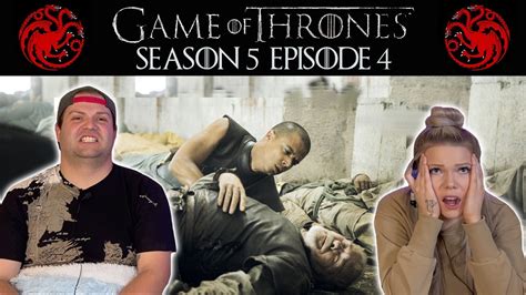 Watching Game Of Thrones Season 5 Episode 4 Sons Of The Harpy First Time Reaction Youtube