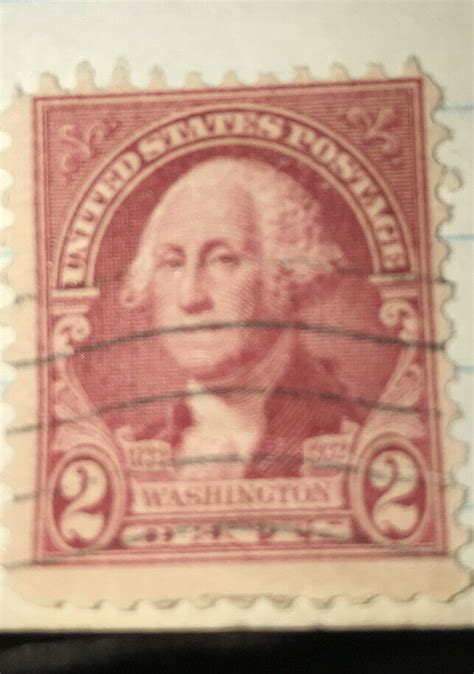 Mavin Vintage 1902 03 George Washington 2 Cent Shield Postage Stamp