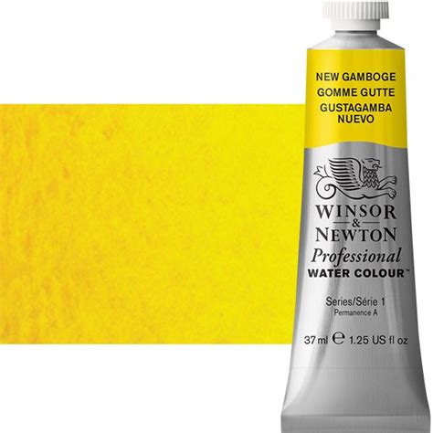 Winsor Newton Professional Watercolor New Gamboge Ml Tube