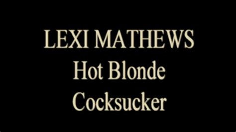 Lexi Mathews Gives A POV B Job Amateur Adventures Clips Sale