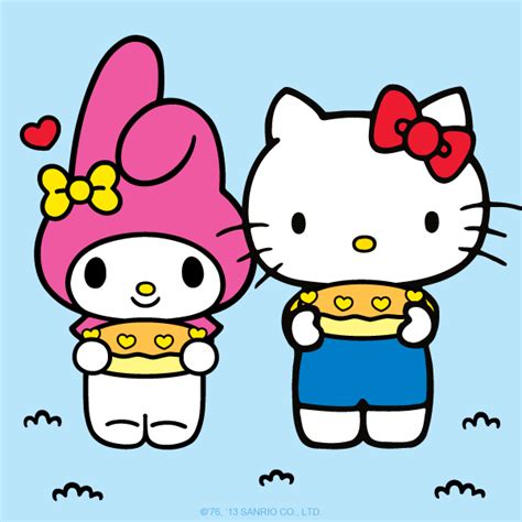 HELLO KITTY AND HER BEST FRIEND MELODY HELD POUND CAKES | HELLO KITTY ...