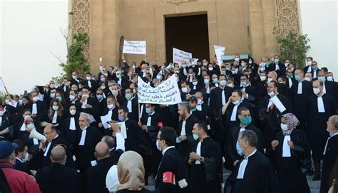 جمعية هيئات المحامين تُصعّد وتعلن عن وقفة أمام البرلمان احتجاجا على