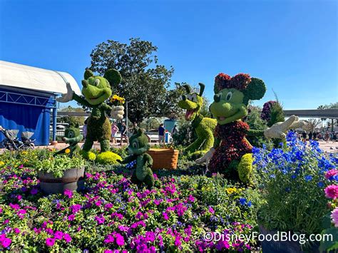 Video See The New Encanto Topiaries At The Epcot Flower And Garden