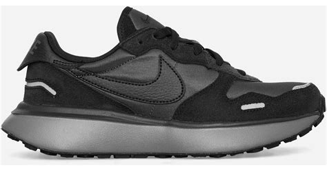 Nike Wmns Phoenix Waffle Sneakers Anthracite Black Off Noir Lyst