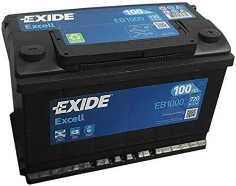 Exide Eb Autobatterie Excell Ah En Starter Batterie V