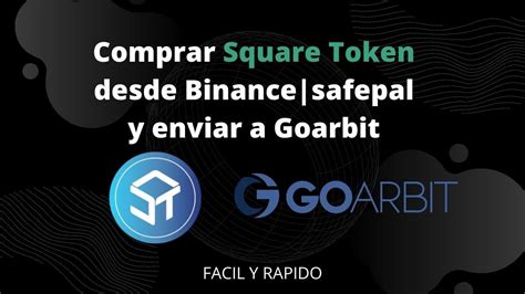 Comprar Square Token F Cilmente Con Binance Y Safepal Youtube