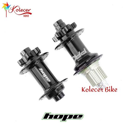 Jual Hope Pro 4 Free Hub 15x110 148x12 Shimano Microspline 12 Sp Black