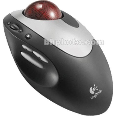 Logitech Cordless Optical Trackman Mouse Trackball 904369 0403