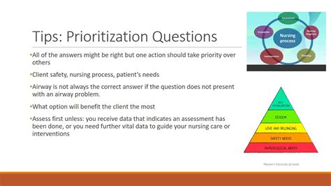 Nursing Care Prioritization Sheet