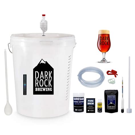 Bitter Beer Making Starter Kit 5 Gallon Dark Rock Brewing