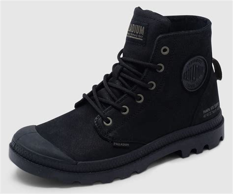 Palladium Pampa Hi Supply Leather Black Footsteps