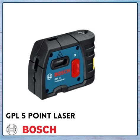 BOSCH Point Laser GPL 5 Five Point Self Leveling Alignment Laser