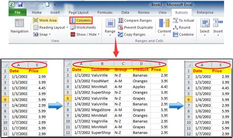 How To Hide Or Unhide Columns Based On Drop Down List Selection In Excel