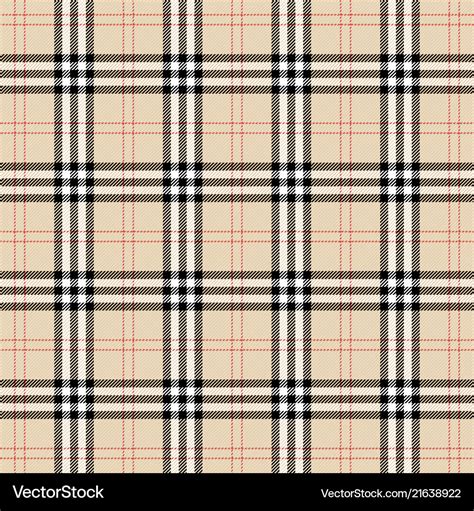 Burberry Plaid Scottish Cage Background Royalty Free Vector