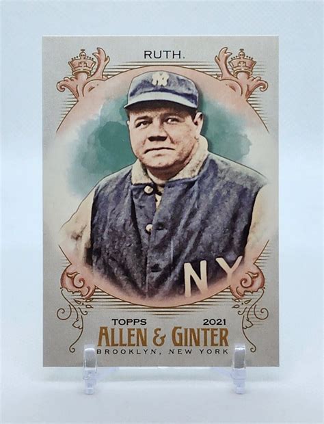 2021 Topps Allen Ginter BABE RUTH YANKEES 120 EBay